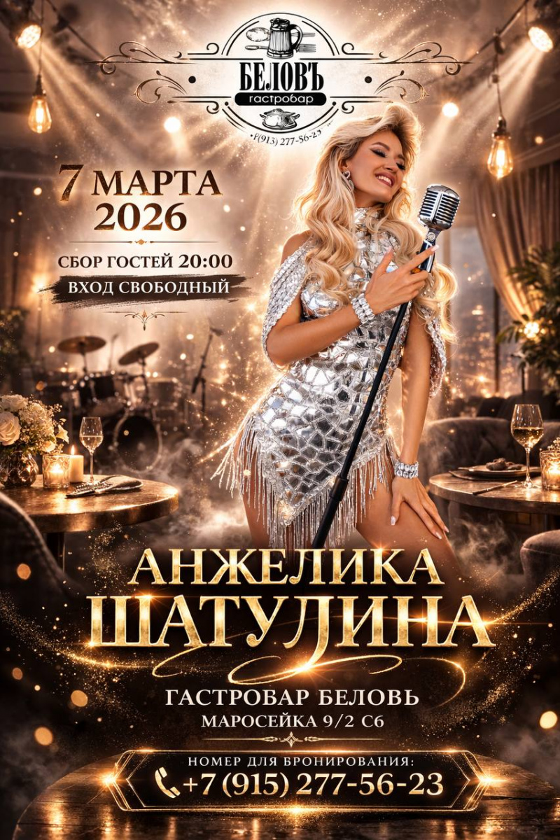 8 марта в Белов Бар!